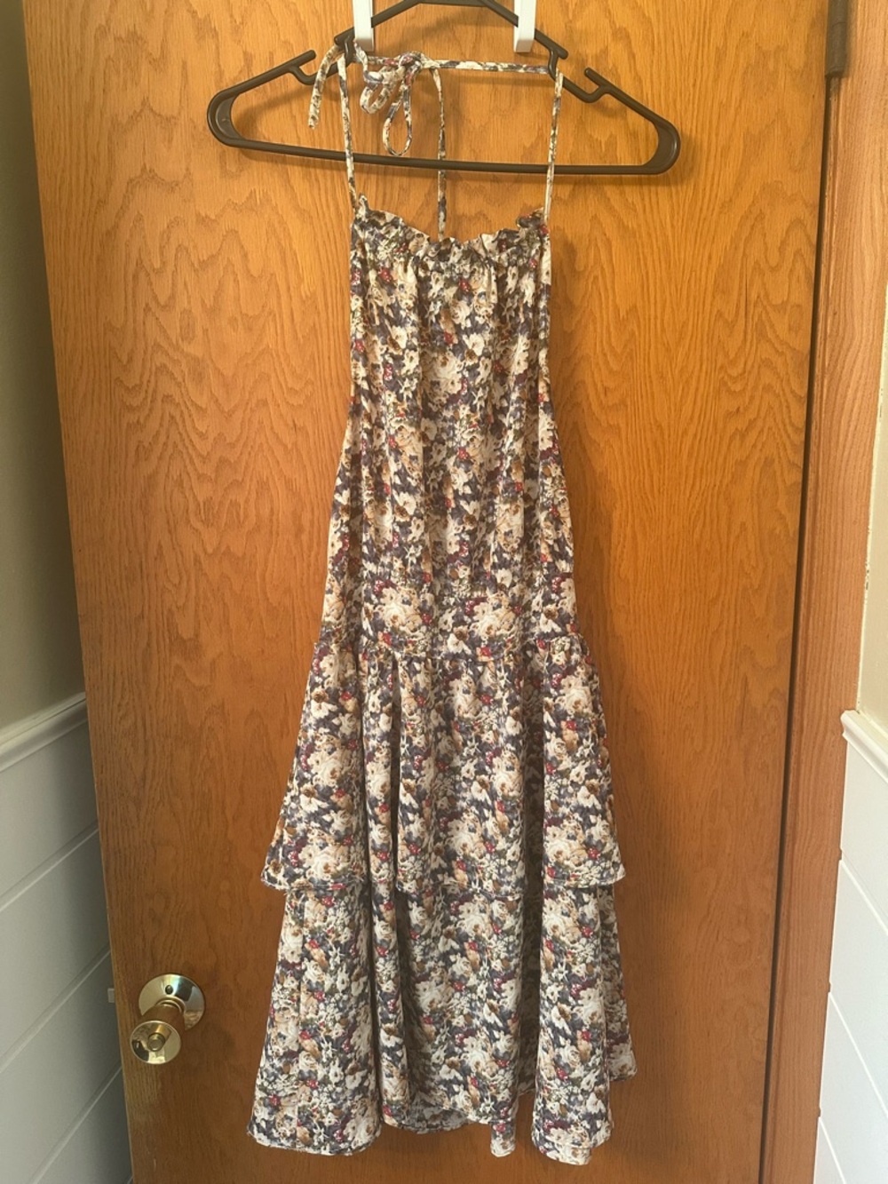 Floral Halter Dress